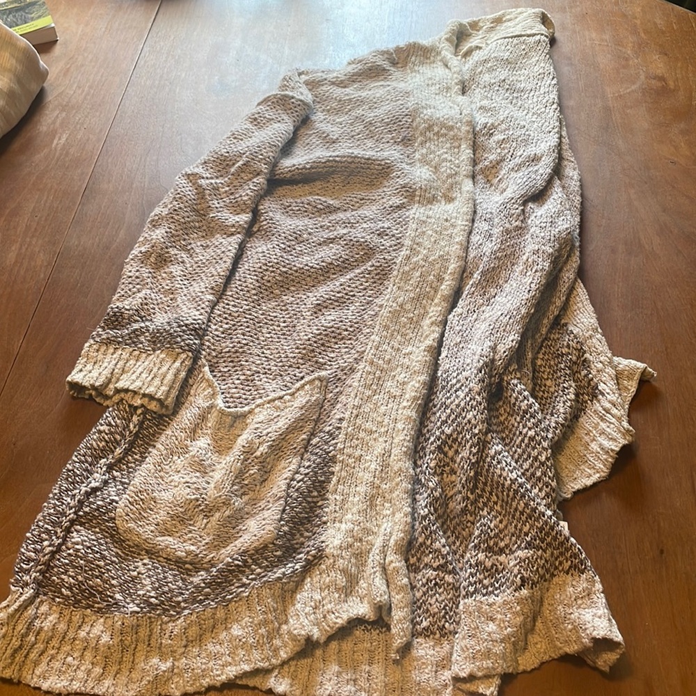 Sun and shadow cardigan